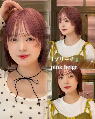 ショート ❤️ボブ/髪質改善 タッセルボブ/ユウキのヘアスタイル