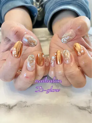 ネイル ネイルサロン D-glowのネイルデザイン
