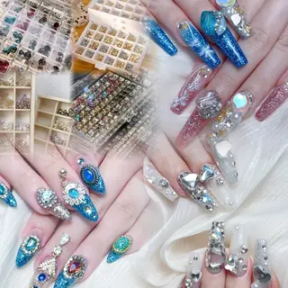 ネイル M🌷nail 長さだし専門店のネイルデザイン