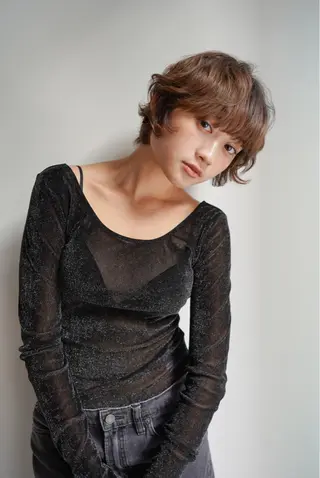 ショート 村瀬 晴飛のヘアスタイル