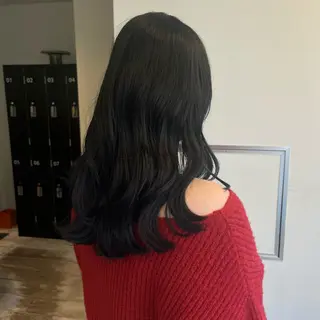 ロング カラー dish所属・rimi tabeiのヘアスタイル