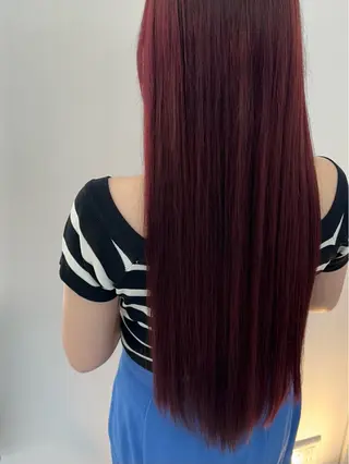 ロング WHITELY     Shibuya所属・プライベートサロン Akane🤍のヘアスタイル