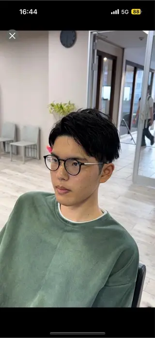 メンズ 新井 勢のヘアスタイル