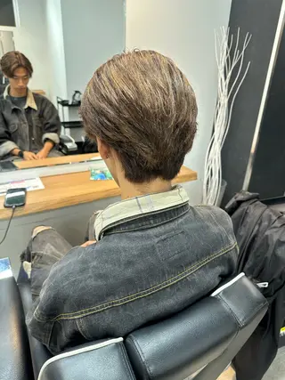 カラー 池田隼也 メンズ/パーマのヘアスタイル