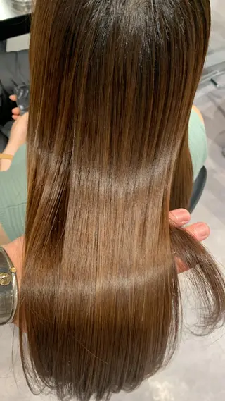 ロング カラー パーマ 🌈艶髪/髪質改善 新宿itouのヘアスタイル