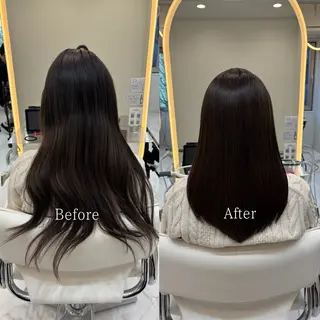 セミロング 韓国ヘア/レイヤー/ 艶髪/ASAKA🤍のヘアスタイル