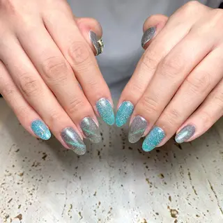 ネイル ビューティフルムーン ネイル🌙夏美のネイルデザイン