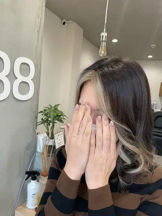 カラー Agu  hair  西川田店所属・大橋 綾子のヘアスタイル