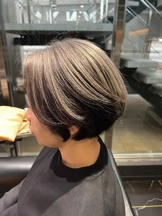 ショート ハイライト/髪質改善 ✂️十河祐輝のヘアスタイル