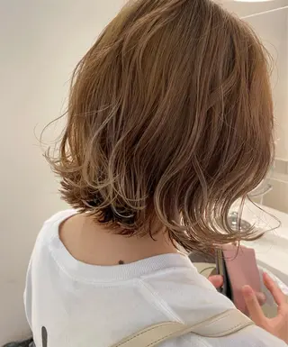 ミディアム カラー ◤ Jammin.◢ Mizuho.のヘアスタイル