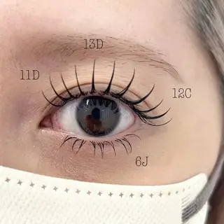 マツエク・マツパ パークバイトウキョウ naoのマツエク・マツパデザイン