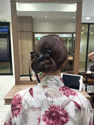 セミロング ヘアアレンジ メンズ特化/ パーマChihoのヘアスタイル