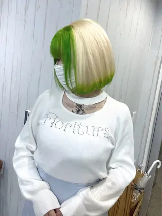 ショート カラー 深夜帯！説明文必読 Oahu iwataのヘアスタイル