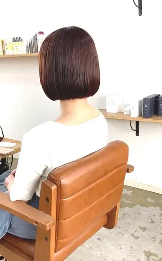 ショート カラー ショートヘア、ボブ こやさん　コヤマのヘアスタイル