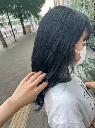 カラー 宮下 志織のヘアスタイル