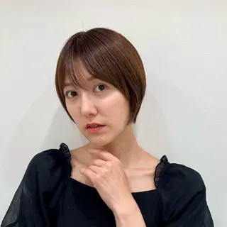 ショート 新井 翼/銀座 メンズ◎ショート女子のヘアスタイル