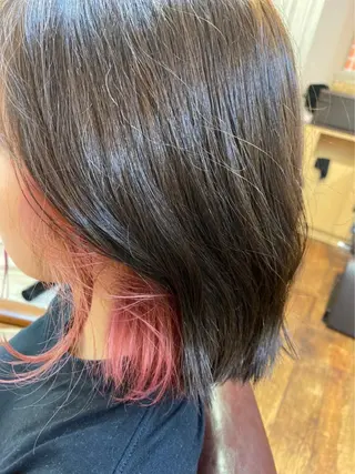 ミディアム 神谷 知紀のヘアスタイル