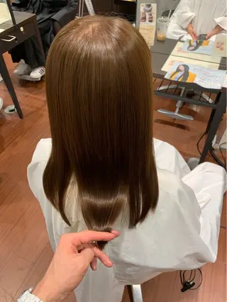 ミディアム AVANCE箕面所属・release ✨金井栄花のヘアスタイル