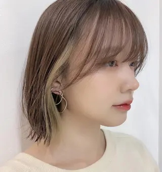 ショート カラー ヘアアレンジ 【代表】 たき〜のヘアスタイル