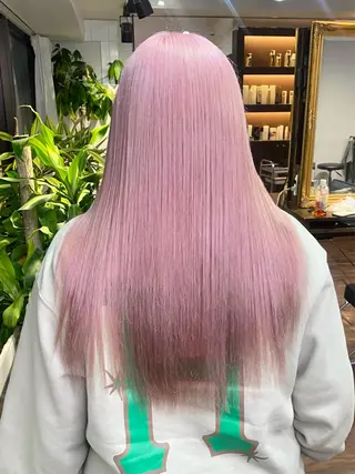 ロング カラー ヘアアレンジ 韓国ヘア×髪質 改善🇰🇷シオリのヘアスタイル