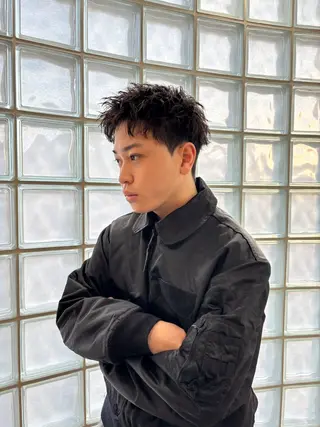 メンズ 松村明門/メンズ カット/メンズパーマのヘアスタイル