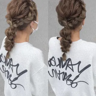 ヘアアレンジ AYU / MODE K's 松原のヘアスタイル