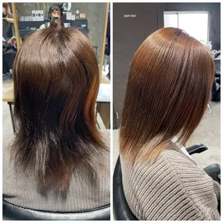 ミディアム 美髪カラー✨本間 貴広のヘアスタイル