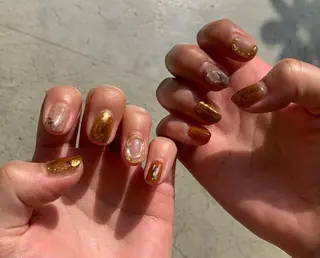 ネイル QLIQUE noise hair所属・藤本 典子のネイルデザイン