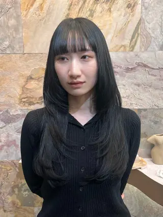 ロング sizuk natsukiのヘアスタイル