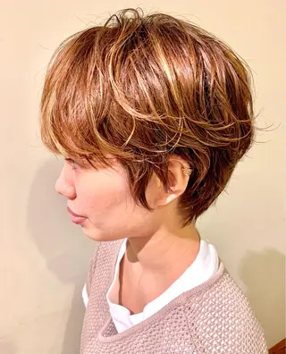 ショート 園 冬稀のヘアスタイル