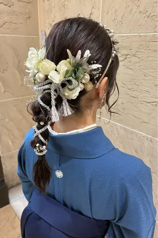 ロング ヘアアレンジ 菊地 紗矢のヘアスタイル