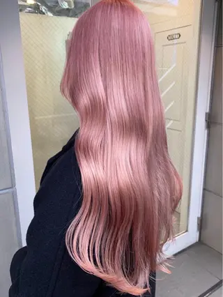 ロング カラー 🧸艶々韓国ヘア 🧁mizunaのヘアスタイル