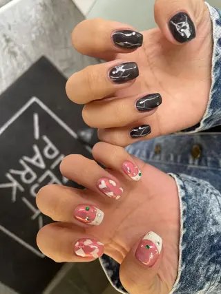 ネイル デザインカラー 🎀REINA🎀のヘアスタイル