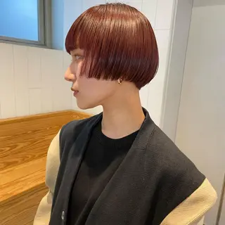 ショート カラー Kouta/似合わせ /パーマ/カラーのヘアスタイル