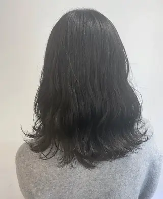 ミディアム カラー ヘアアレンジ satsuki 暖色・ブラウンカラーのヘアスタイル
