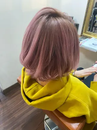 カラー miel hair 新宿店 【ミエル ヘアー】所属・新宿西口から徒歩5分 石橋卓典のヘアスタイル