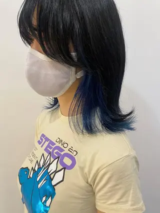 カラー moeka 表参道のヘアスタイル