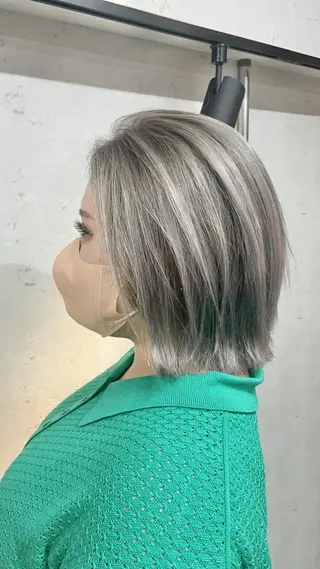 ミディアム 1日1名限定価格✂️ 髪質改善サロン代表谷のヘアスタイル