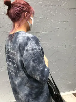 セミロング カラー ヘアアレンジ サカグチユキナ 【tocca】のヘアスタイル