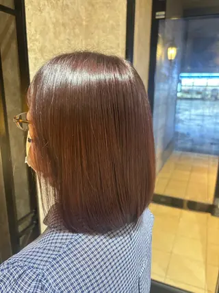 ミディアム カラー earth中野山店 西尾　乃朱のヘアスタイル