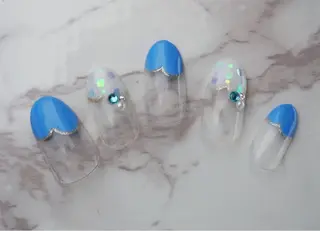 ネイル トップネイリスト Ribbon立川店のネイルデザイン