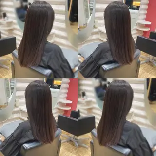 ロング カラー 『艶髪』で印象が激変 ！髪質改善専門KONのヘアスタイル