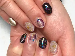 ネイル 𖡼 yumenoのネイルデザイン