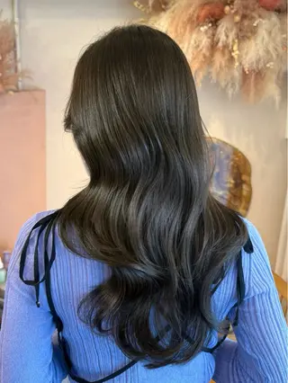 ロング カラー ♡韓国/レイヤー カット/Ayana♡のヘアスタイル