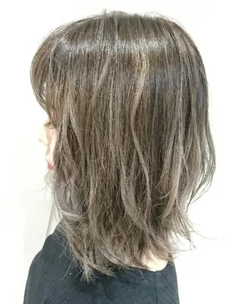 ミディアム カラー REM 阿佐ヶ谷所属・REM【阿佐ヶ谷】 MEGUのヘアスタイル