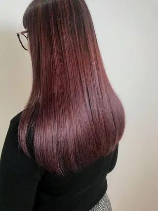 カラー ✨艶ブリーチカラー ✨四ノ宮裕己のヘアスタイル