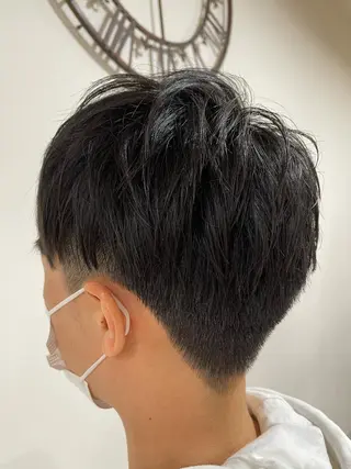 ショート メンズ 吉成 祐南のヘアスタイル