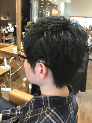 メンズ ひろせ かなのヘアスタイル