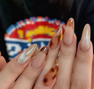 ネイル By moonネイル 🌷ワンホン/韓国風のネイルデザイン