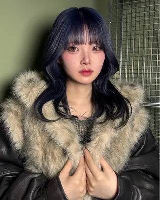 セミロング uta所属・カットモデル募集 トモカのヘアスタイル